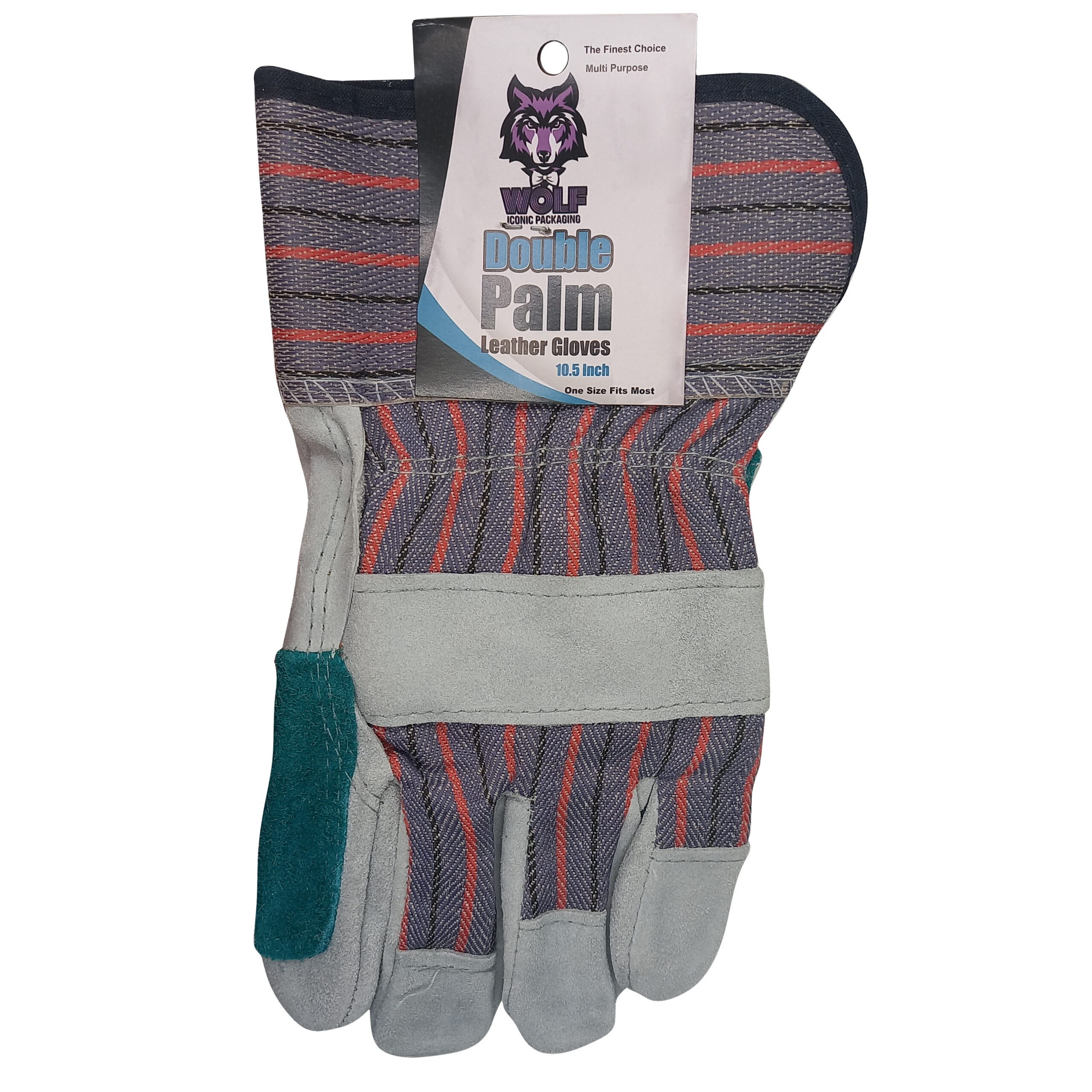 WOLF Double Palm RED BLU GRY - GLOVES - HY-WDP02 WOLF Double Palm RED BLU GRY - GLOVES