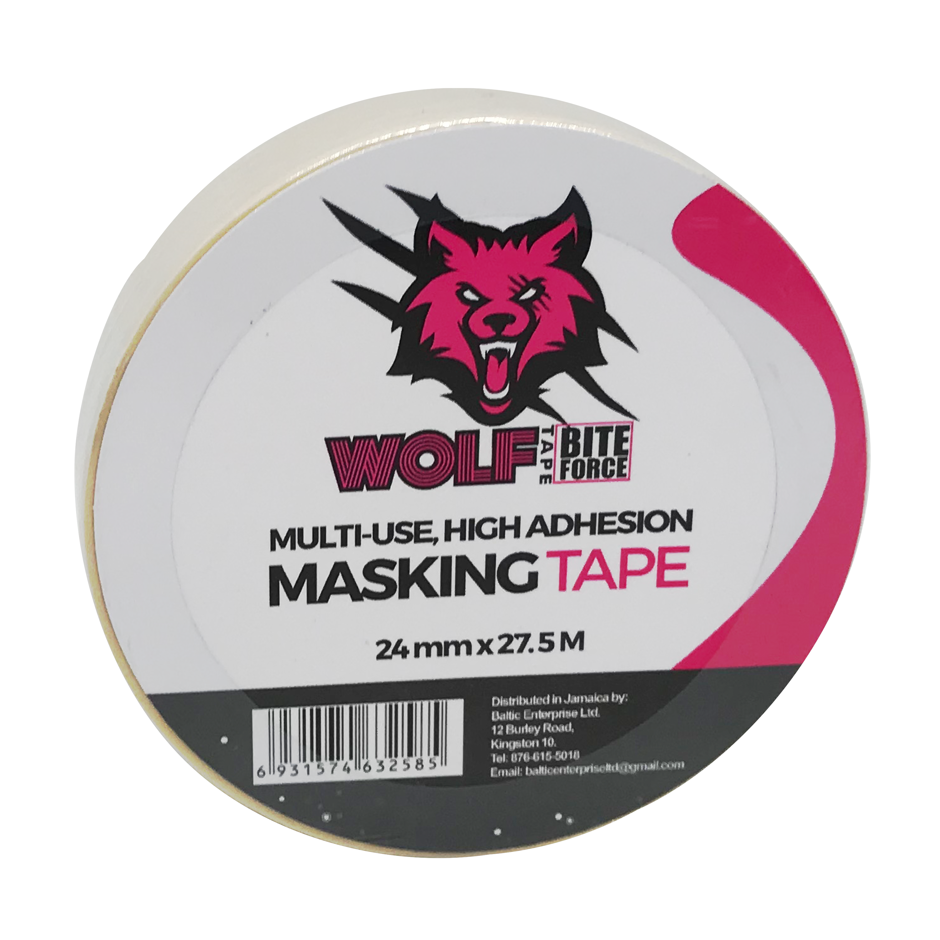 WOLF ULTRA 1-inch Masking Tape - MK2430 WOLF ULTRA 1" Masking Tape