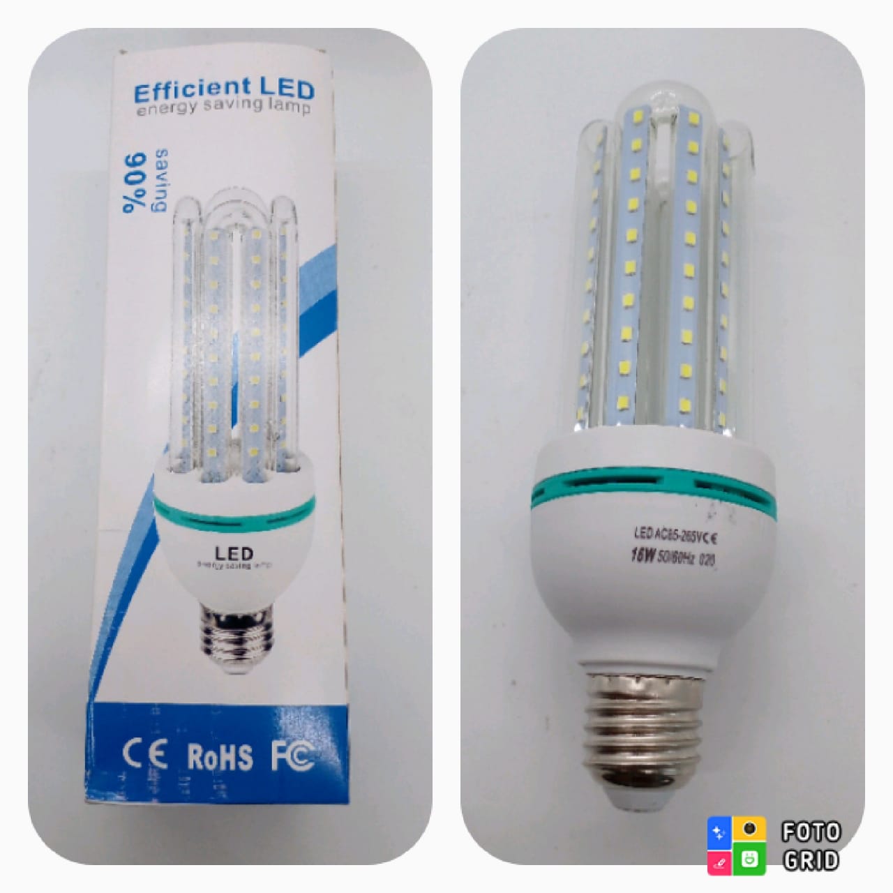 16W LED Bulb - AC86-265V 16W LED Bulb