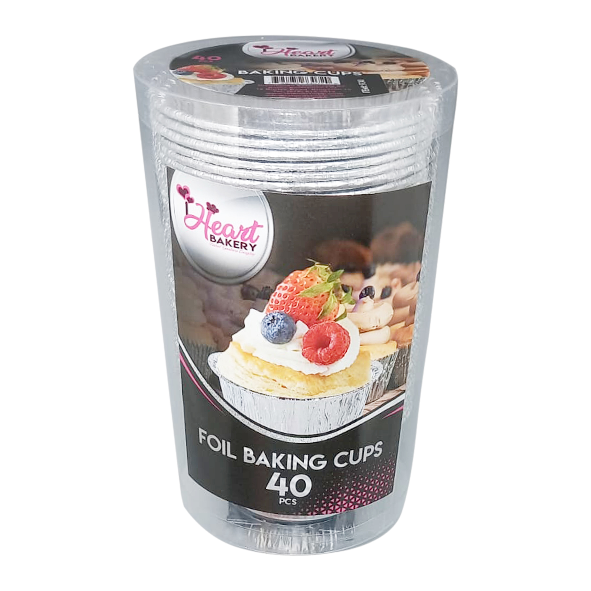 iheart Bakery Foil Cups - FC40
