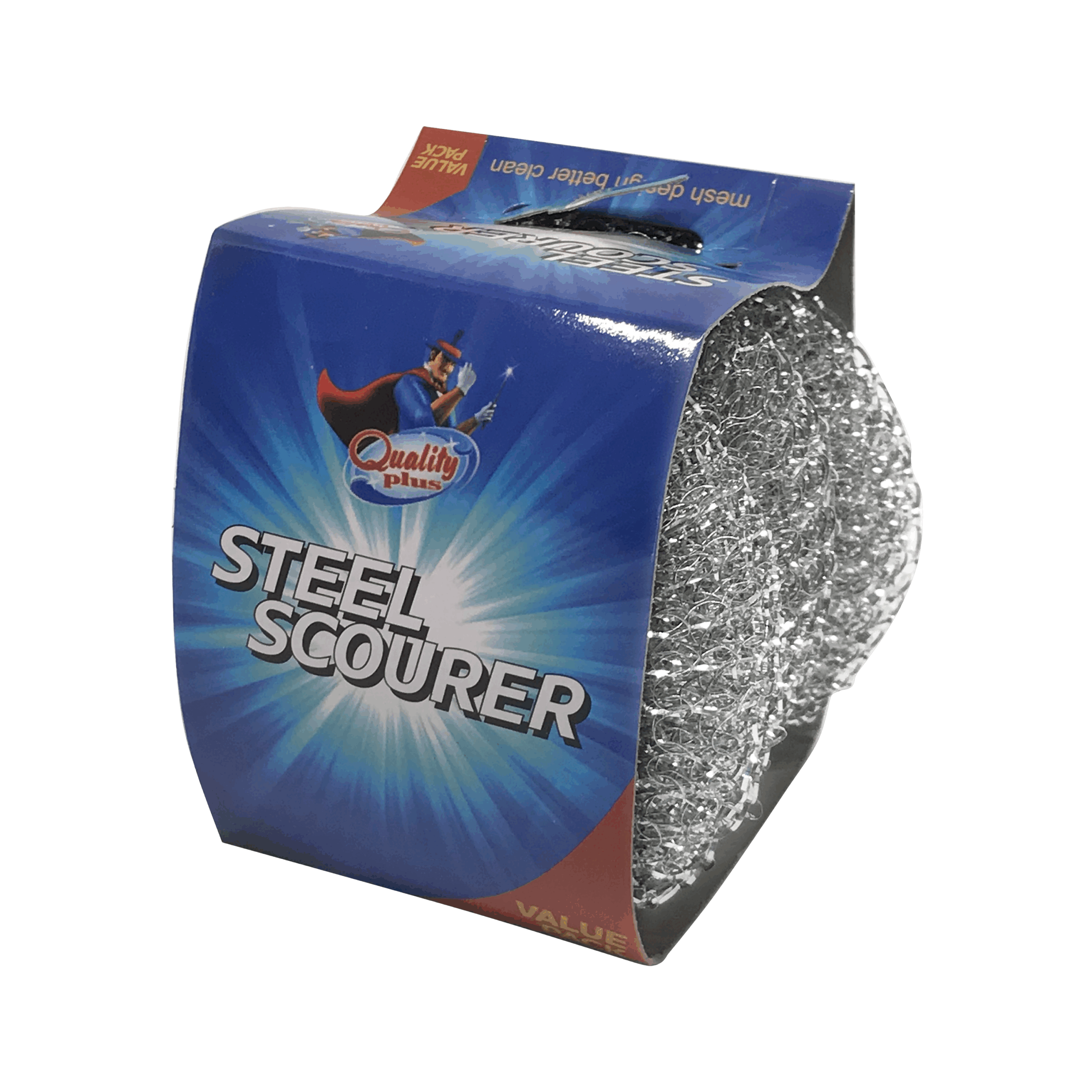 Steel Scourer Mesh- 3 PcsPk - BE007 Steel Scourer Mesh- 3 PcsPk - BE007