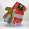 OXLG XL ORGE GRY WOLF Double Palm - Gloves